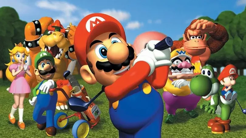 Mario Golf: Art