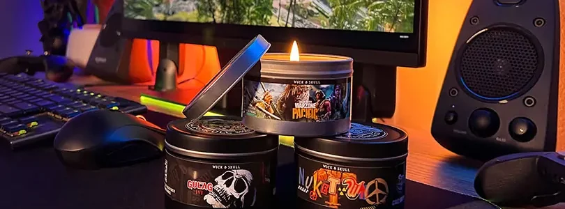 Wick & Skull: Call of Duty Kerzen