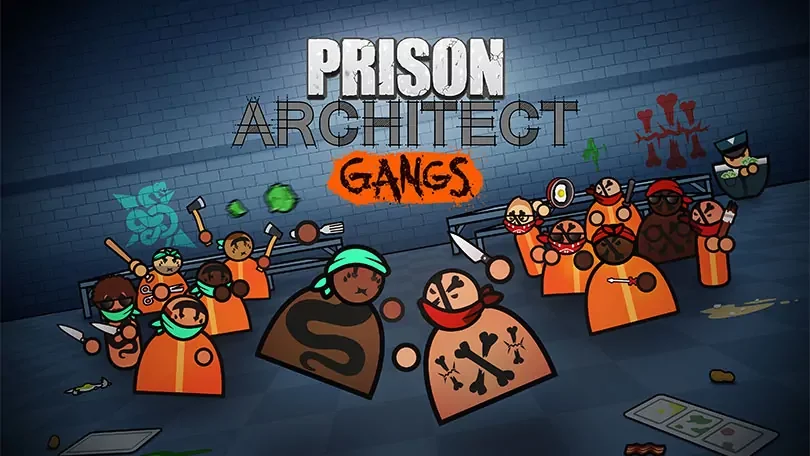 Prison Architect: Gangs - KeyArt