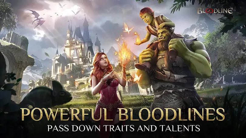 Bloodline: Heroes of Lithas - Keyart