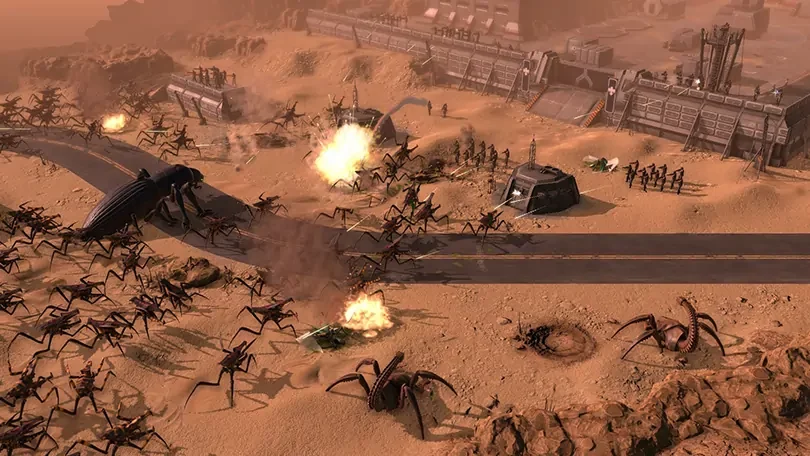 Starship Troopers: Terran Command - Screenshot