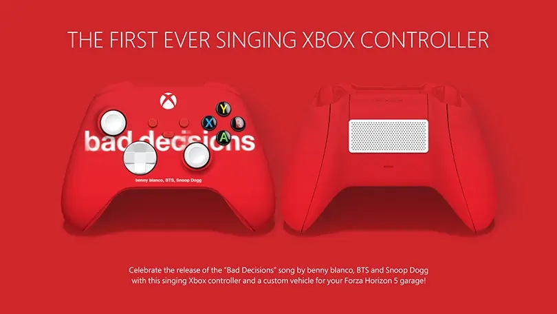 Xbox: singing controller