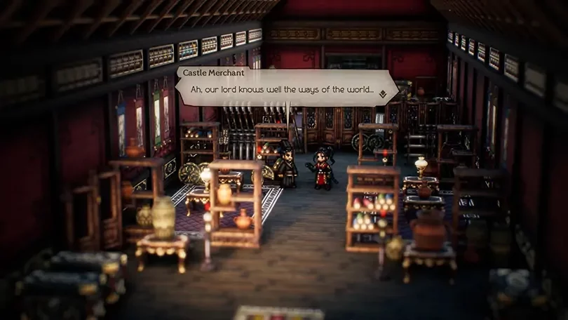 Octopath Traveler 2: Screenshot