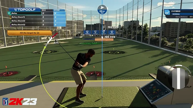 PGA TOUR 2K23: Topgolf