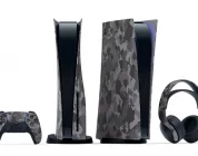 Playstation 5: Family Console Covers GrayCamo