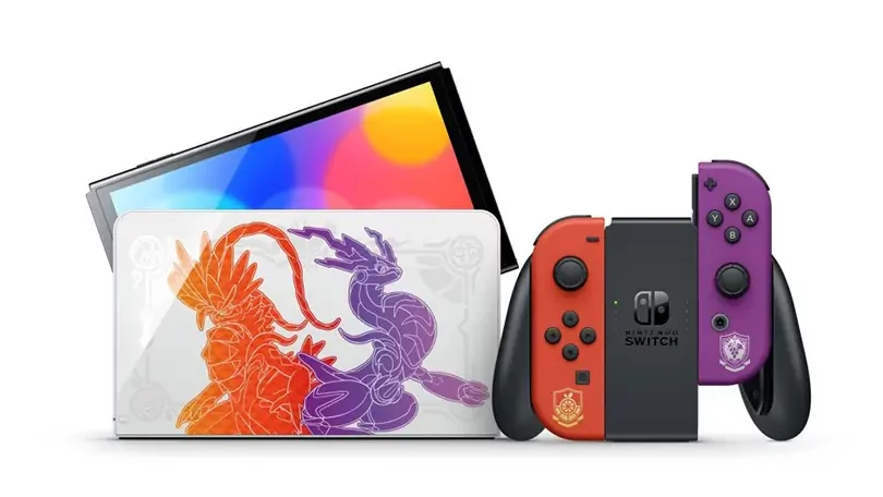 Nintendo Switch OLED: pokemon scarlet and violet - edition