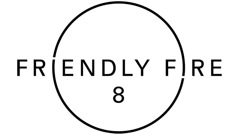 Friendly Fire 8: Logo