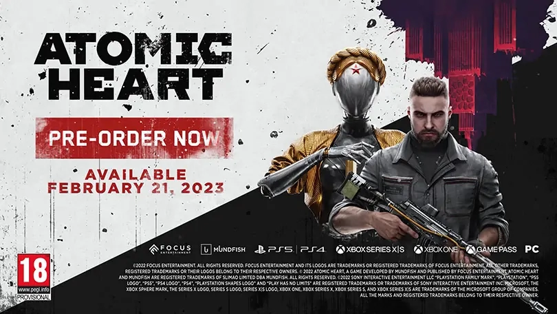 Atomic Heart: Preorder Keyart