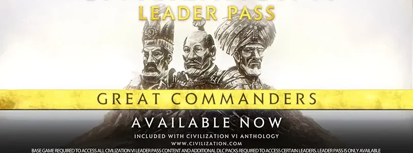 Civilization 6: Great Commanders