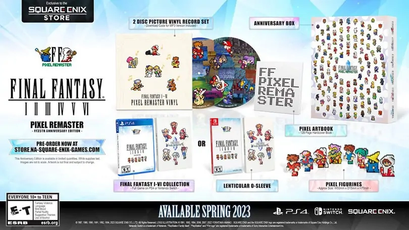 Final Fantasy: Pixel Remaster - Pack