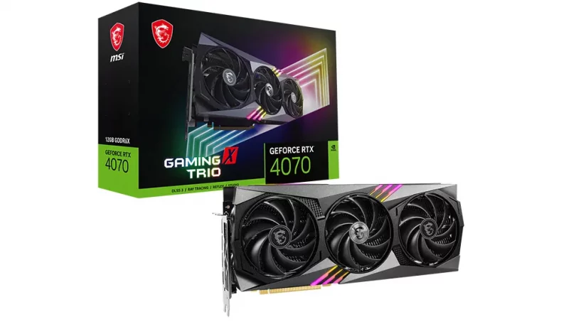 MSI: GeForce RTX 4070 GAMING X TRIO