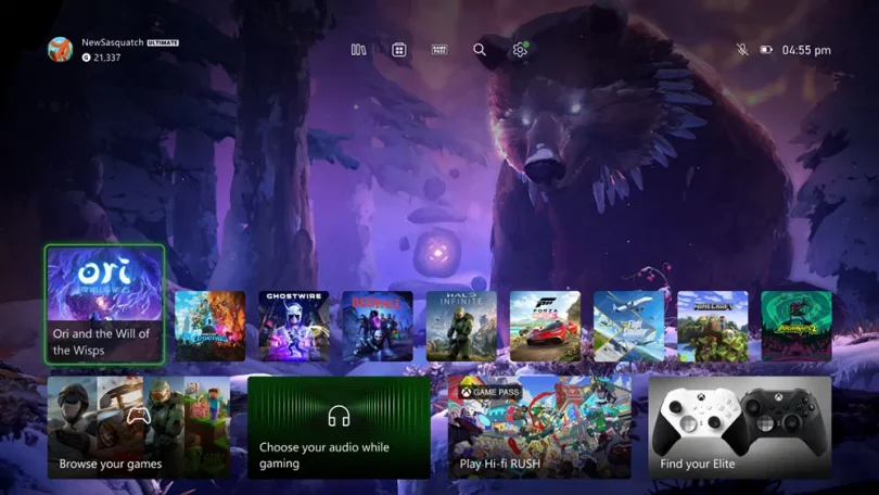 Xbox: new Dashboard