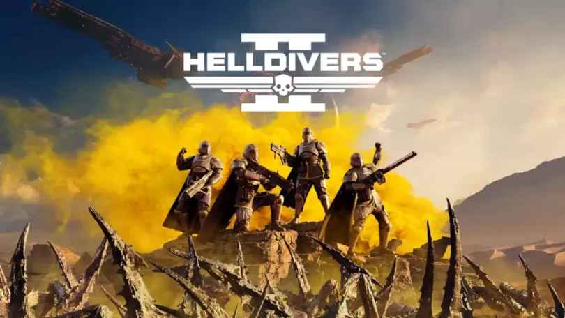 Helldivers 2: keyart