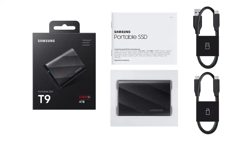 Samsung: SSD T9