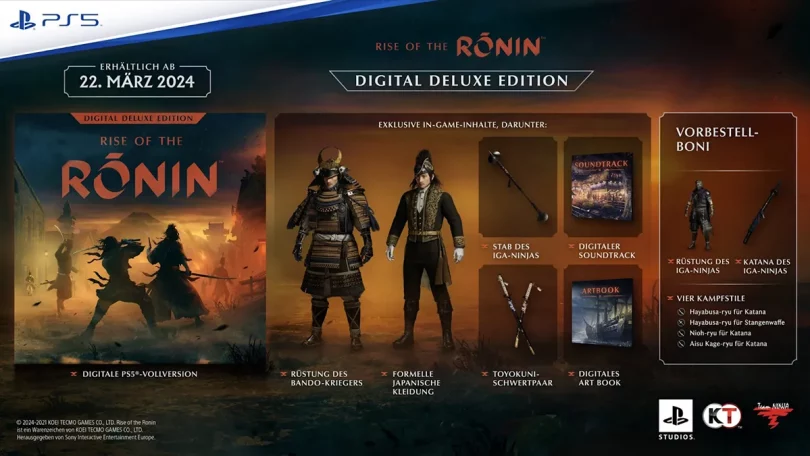 Rise of the Ronin: Deluxe Edition