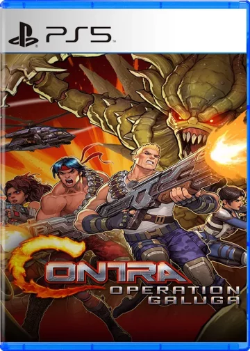 Contra: Operation Galuga - Cover