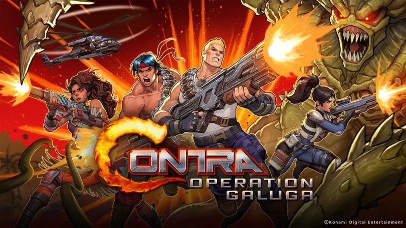 Contra: Operation Galuga - Keyart