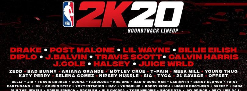 NBA 2K20: Soundtrack Lineup