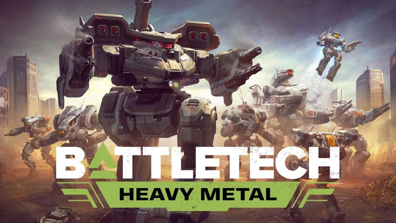 Battletech: Heavy Metal Key Art