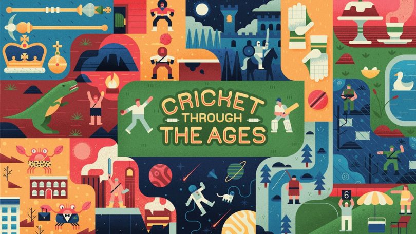 Cricket Through the Ages: Key Art