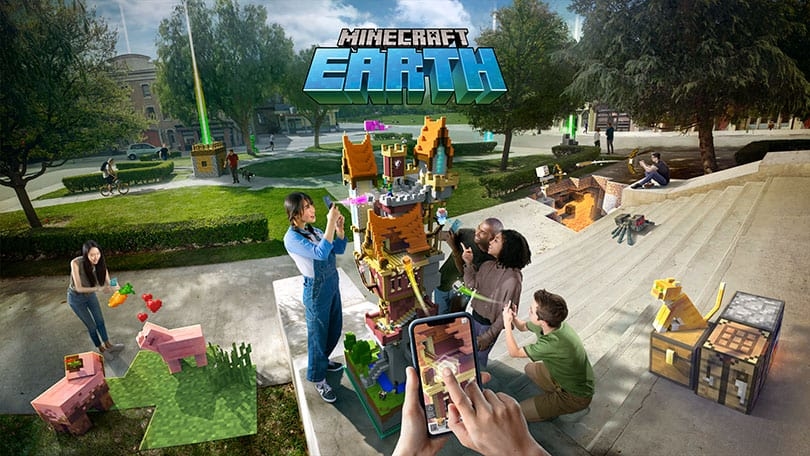 Minecraft Earth: Key Art