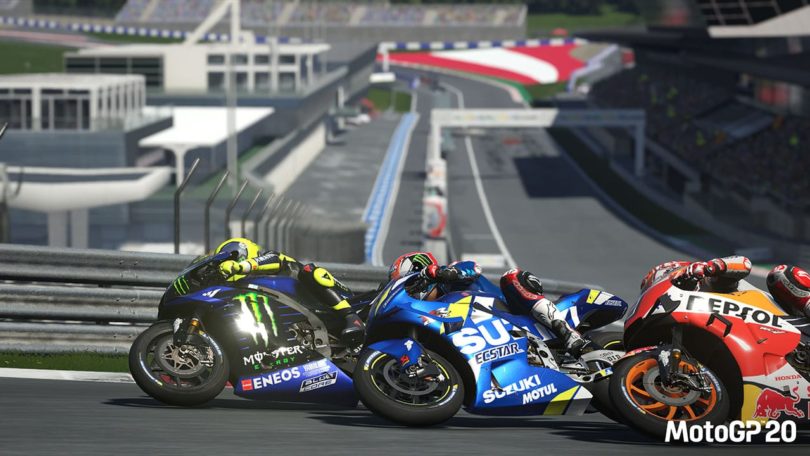 MotoGP 20: Valentino Rossi und Marc Marquez fahren Virtual Race