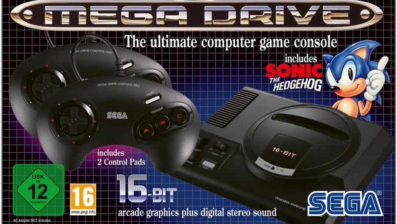 SEGA Mega Drive Mini: Packshot