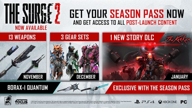 The Surge 2: Season Pass ab sofort verfügbar