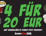 Gamestop: Vier Funkos zum Hammerpreis von nur 20 Euro