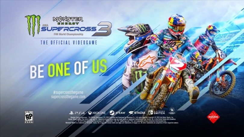 Monster Energy Supercross 3: KeyArt