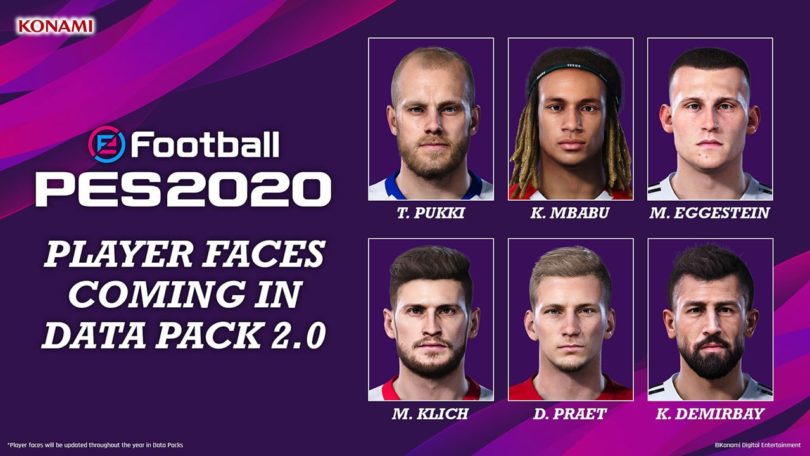 eFootball PES 2020: Data Pack 2.0 ab sofort verfügbar