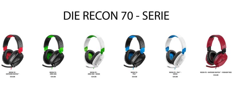 Turtle Beach: Recon 70 - Serie