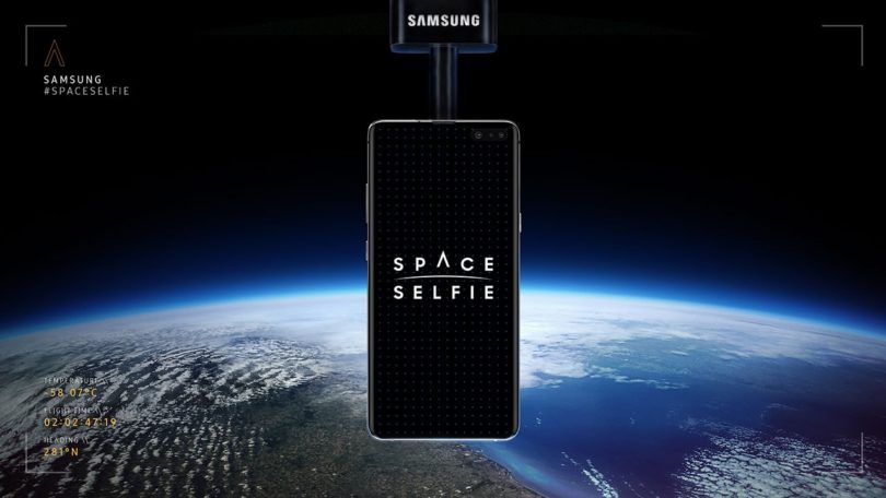 Samsung: Spaceselfie