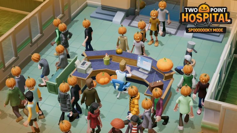 Two Point Hospital: Kürbiskopf-Update & Halloween-Angebot