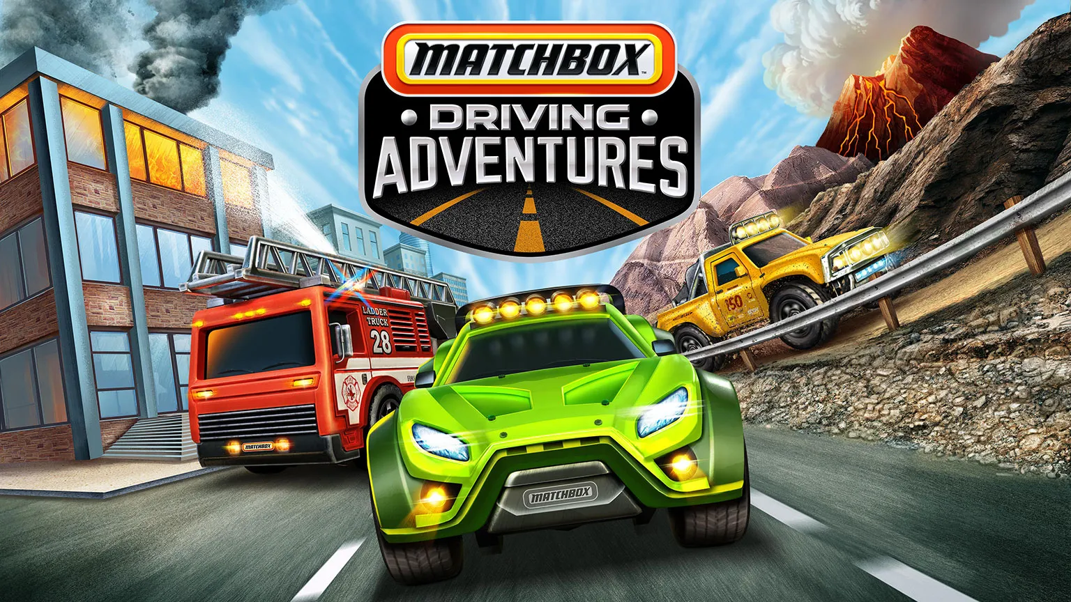 Matchbox Driving Adventures: KeyArt