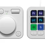 MX Creative Console: pale-gray