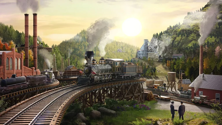 Railroads Online: Keyvisual