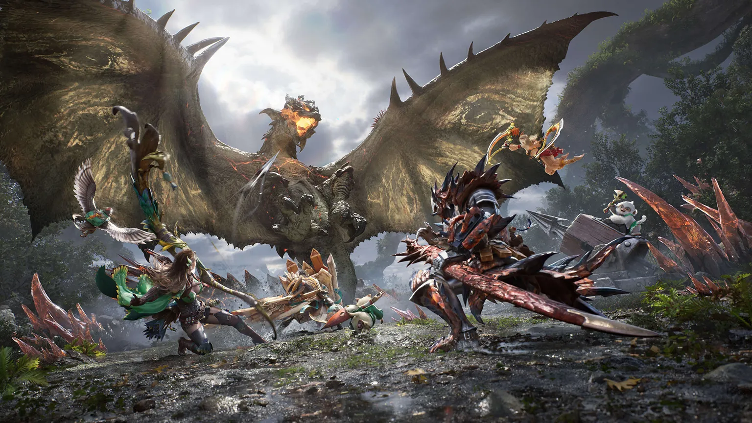 Monster Hunter Outlanders: Art