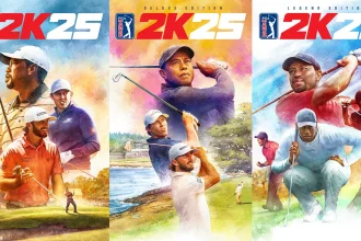 PGA TOUR 2K25: Cover-Key-Art