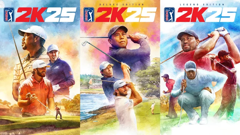 PGA TOUR 2K25: Cover-Key-Art