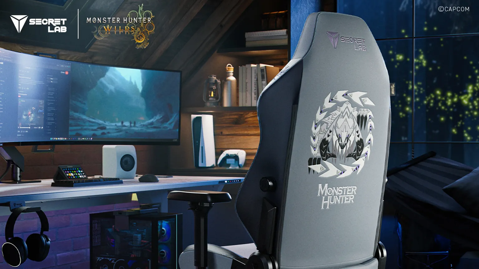 Secretlab TITAN Evo Monster Hunter Wilds Arkveld Edition