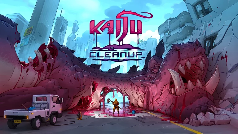 Kaiju Cleanup: KeyArt