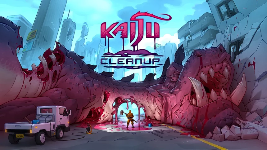 Kaiju Cleanup: KeyArt